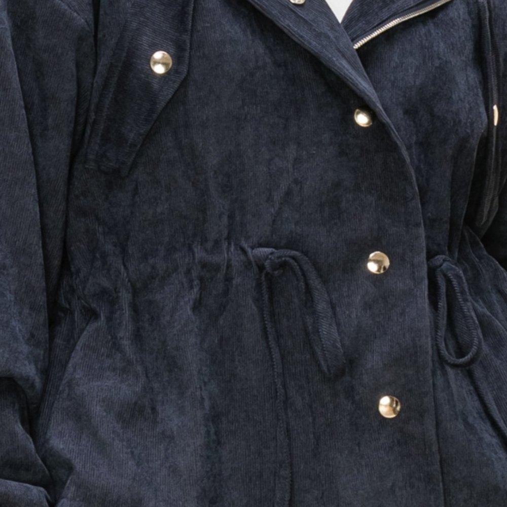 Navy Blue Cargo Jacket - Picture 6 of 6
